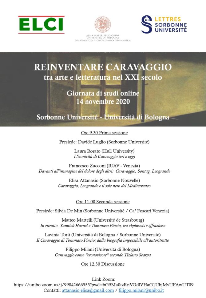 Reinventare Caravaggio