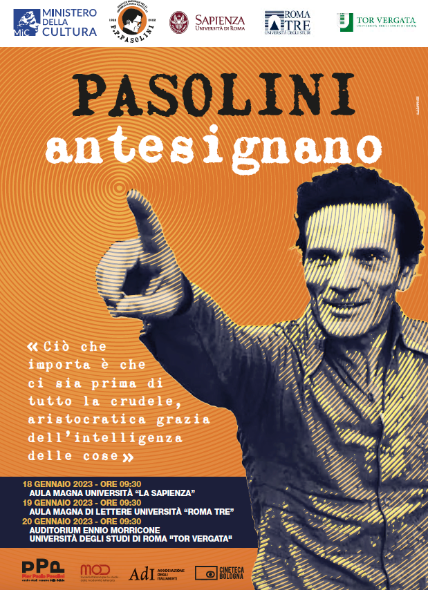 Pasolini antesignano