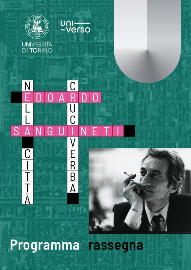 Edoardo Sanguineti nella città “cruciverba”