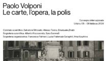 Paolo Volponi: le carte, l’opera, la polis