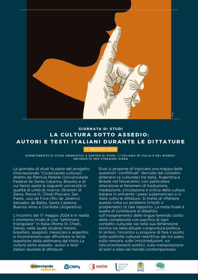 La cultura sotto assedio: autori e testi italiani durante le dittature